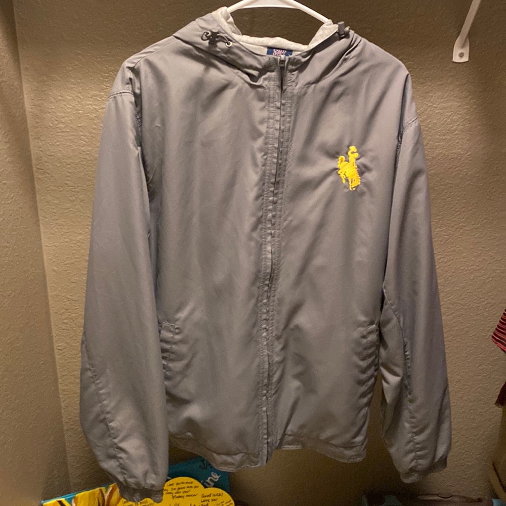 Wyoming rain jacket
